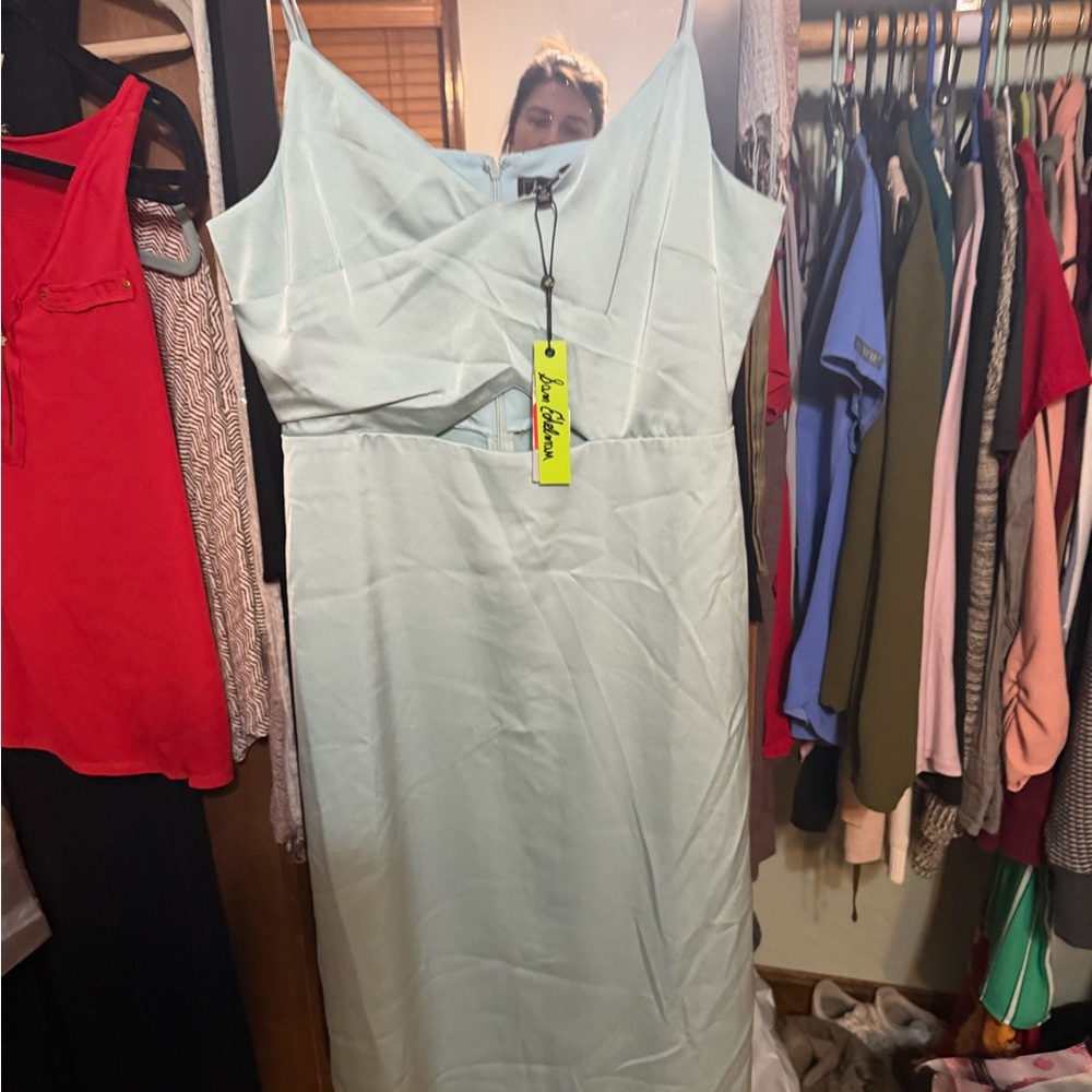NWT Sam Edelman Sky Blue Dress - Picture 4 of 8